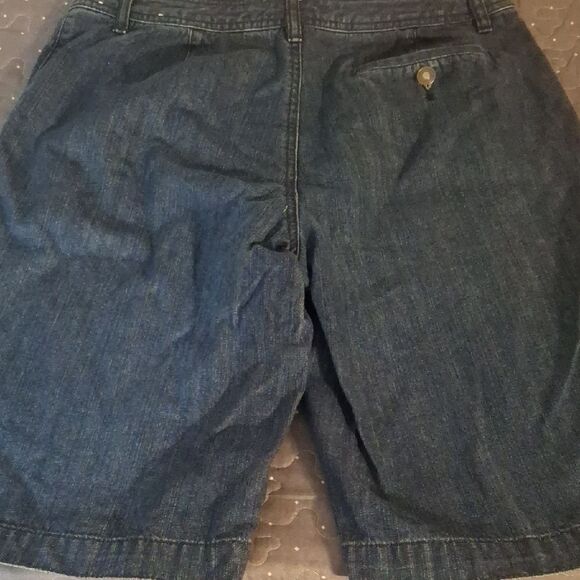 Liz Claiborne Audra Blue Denim Shorts size 12 - Picture 4 of 5